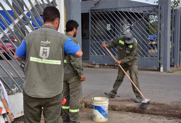 EL GOBIERNO DE MORÓN AVANZA CON EL PLAN INTEGRAL DE BACHEO