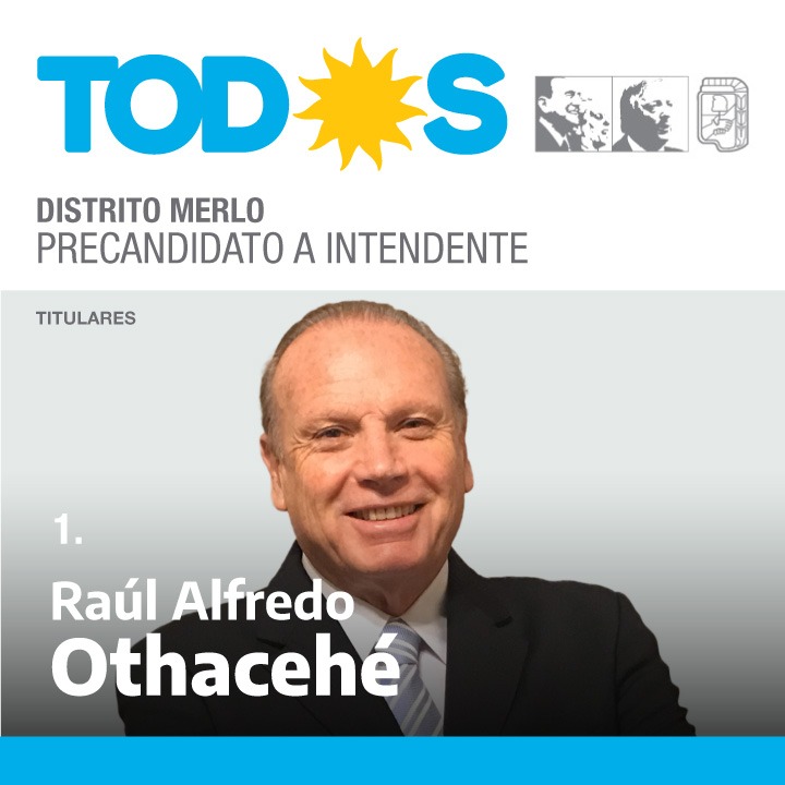 CONFIRMADO: OTHACEHÉ VA POR LA INTENDENCIA DE MERLO