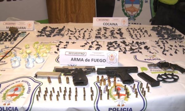 DESBARATAN UNA BANDA DE VENTA DE DROGAS EN SAN MIGUEL Y HURLINGHAM