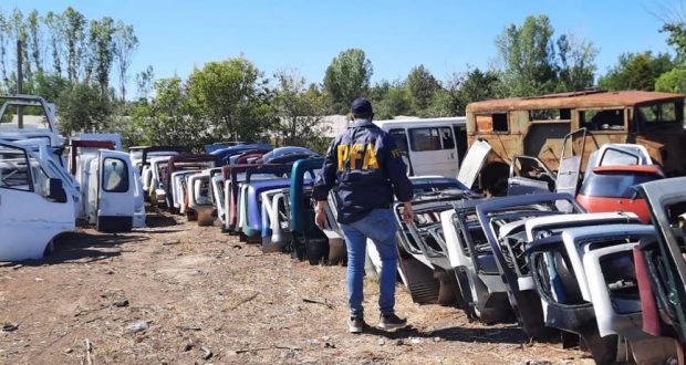 La PBA desbarató una banda que transportaba autopartes robados, de Morón y San Martín hacia San Rafael (Mendoza)