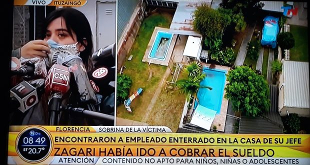 Ituzaingó: Hallaron en el fondo de la casa de su empleador, el cadáver de un pizzero desaparecido desde el miércoles