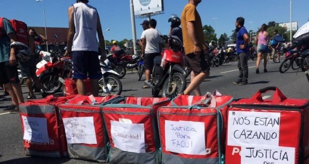 Ituzaingó: Mientras Facundo pelea por su vida, repartidores cortaron Autopista del Oeste para exigir justicia y seguridad