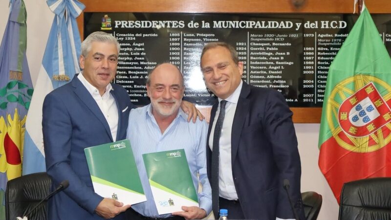 Marcos Paz oficializa su hermanamiento con la ciudad portuguesa de Guarda