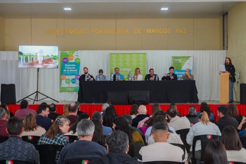 Ricardo Curutchet encabezó el CORESA en Marcos Paz: «Es preferible prevenir en salud pública que curar»